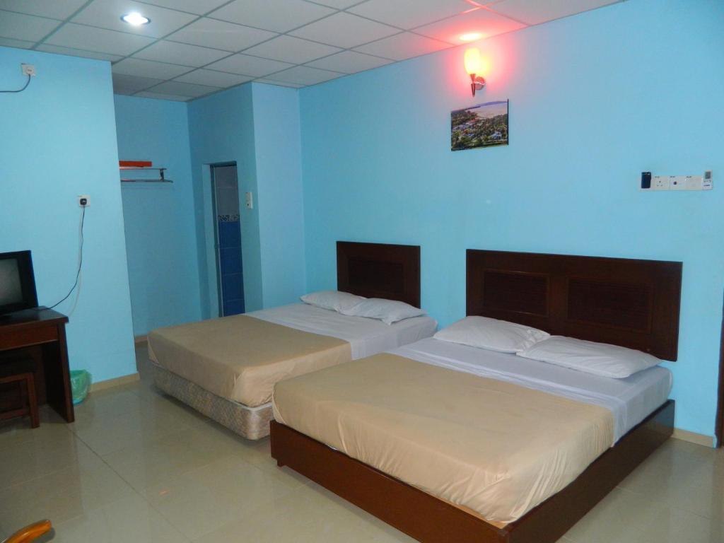 River Side Hotel Mersing Rum bild